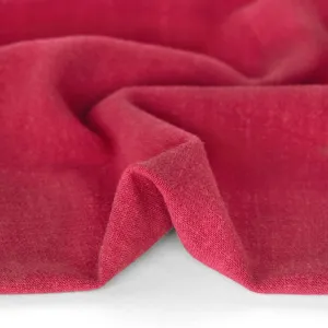 Viscose Linen Noil - Raspberry