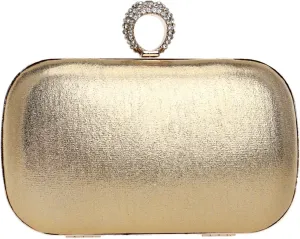 Wedding Clutch Purse for Women Formal Party Evening Bag Stylish Solid Color Handbag Prom Shoulder Bag with Chainbag892OWOISS