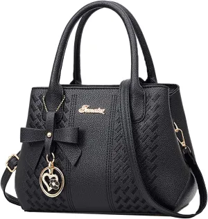 Women Handbags Top Handle Satchel Purse Shoulder Bag Hobo Bag Work Set 2pcs Hobo Bags for Women & Credit Card Holder Set