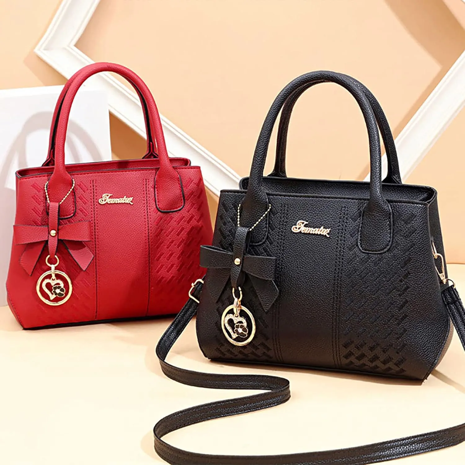 Women Handbags Top Handle Satchel Purse Shoulder Bag Hobo Bag Work Set 2pcs Hobo Bags for Women & Credit Card Holder Set
