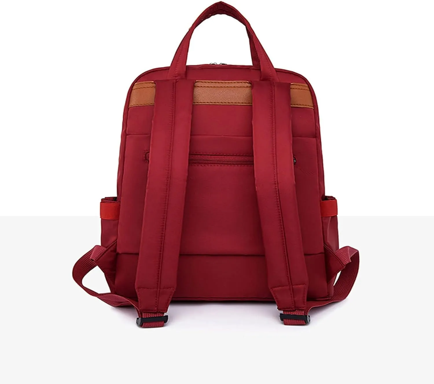 Women's Backpacks Laptop Waterproof Women's Large Capacity Travel Bags School (Red)