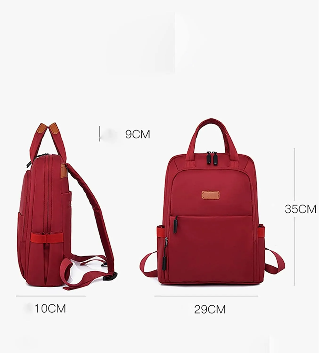 Women's Backpacks Laptop Waterproof Women's Large Capacity Travel Bags School (White)