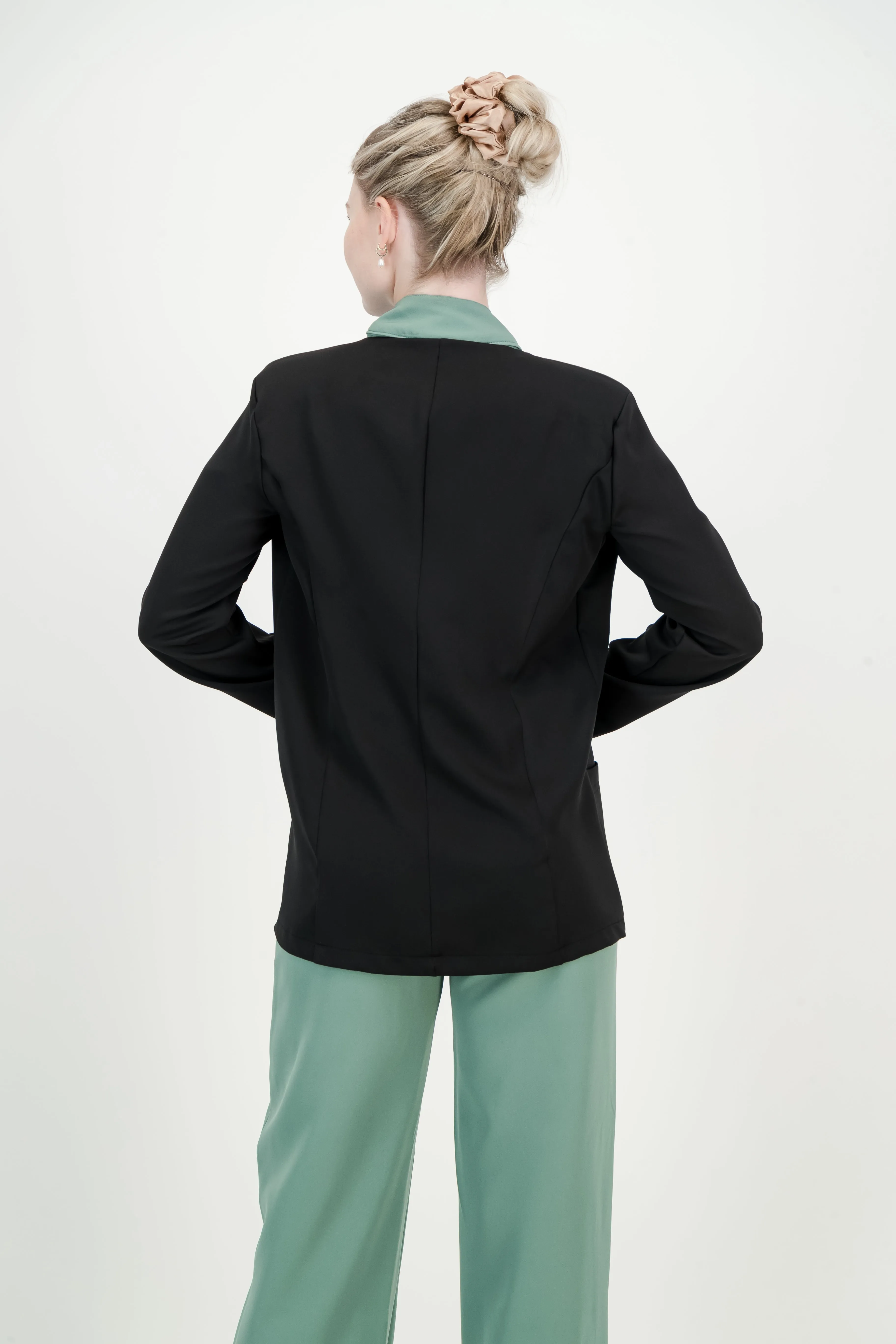 Women's Blazer - Jet Black
