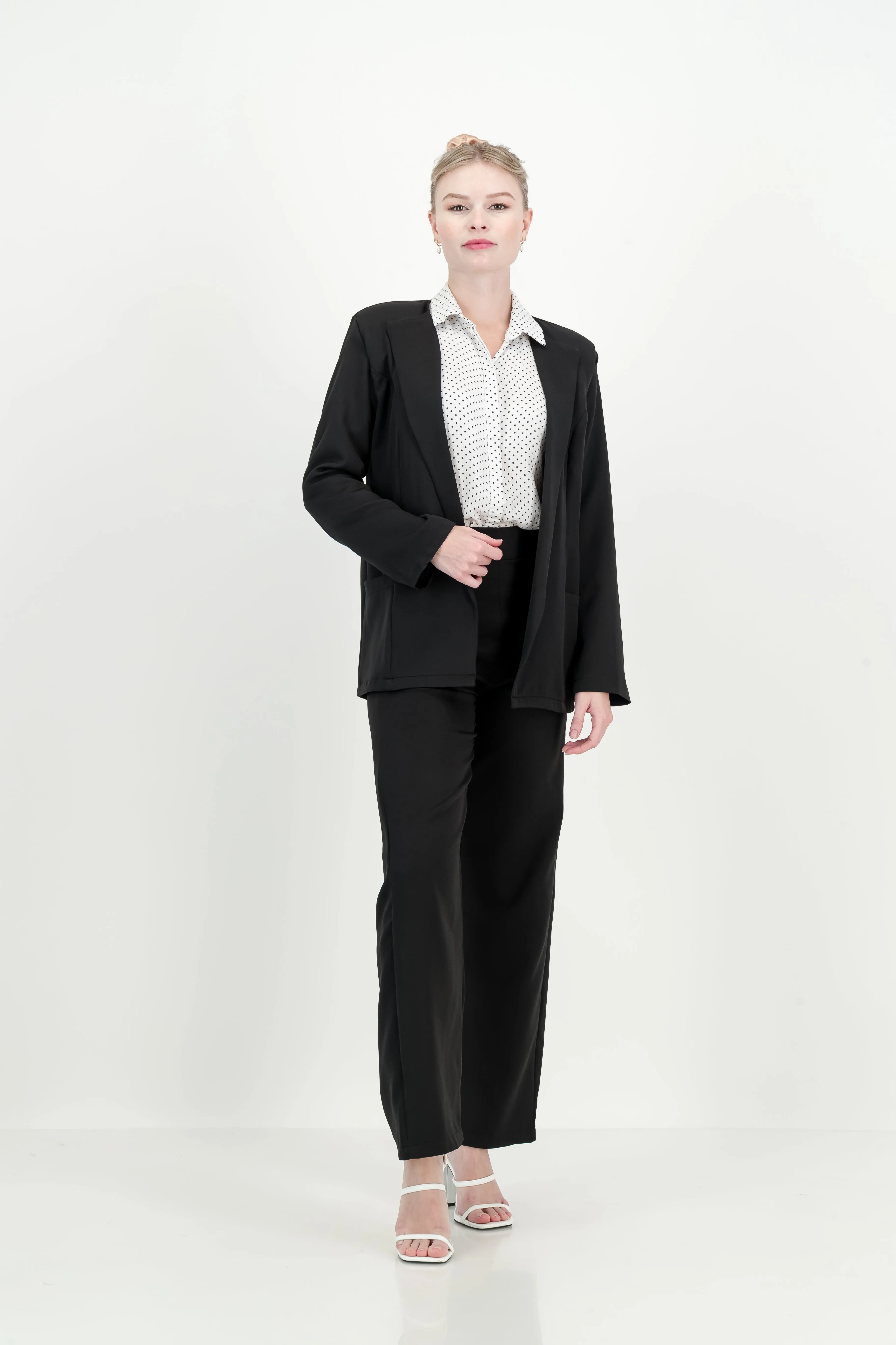 Women's Blazer - Jet Black