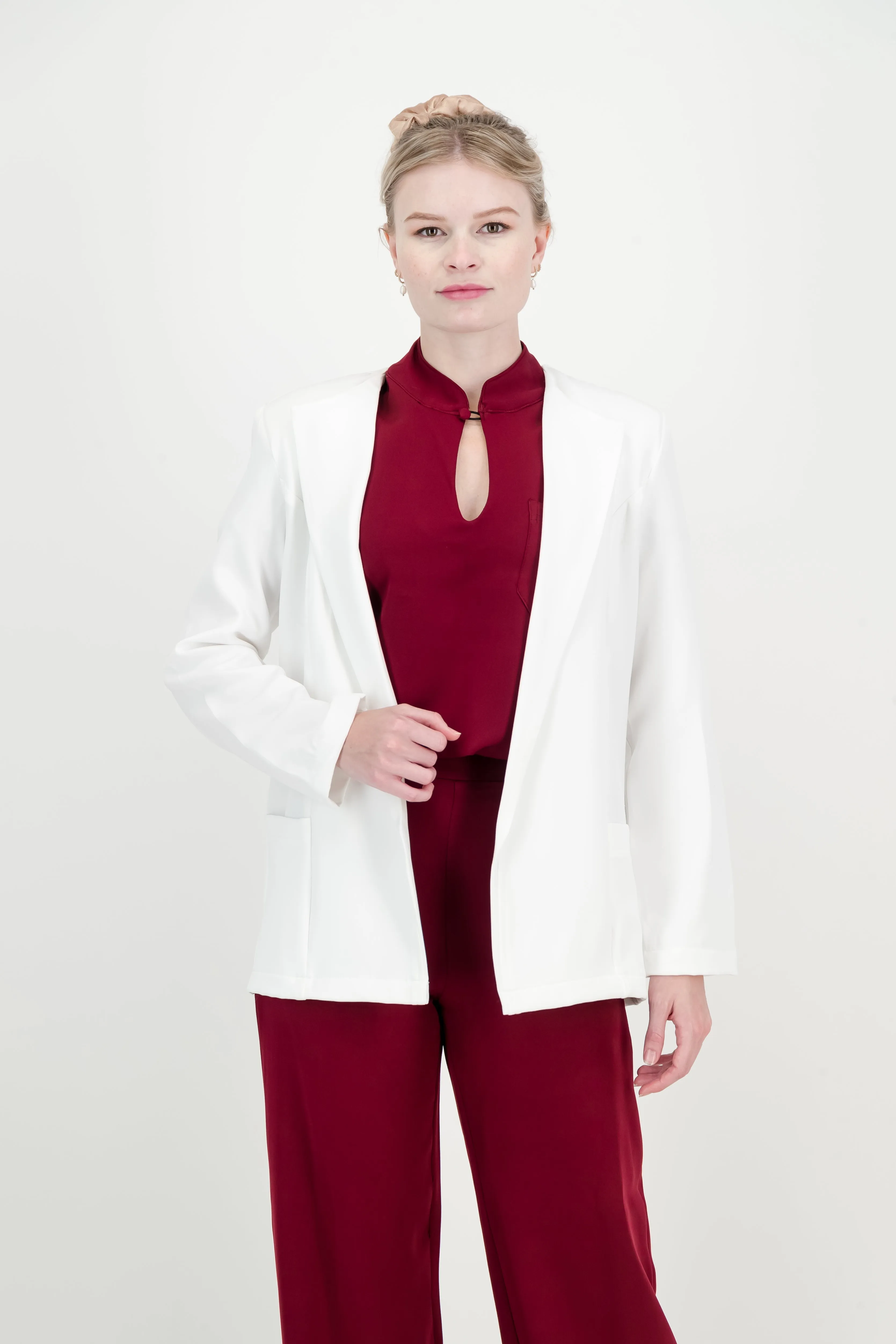 Women's Blazer - White