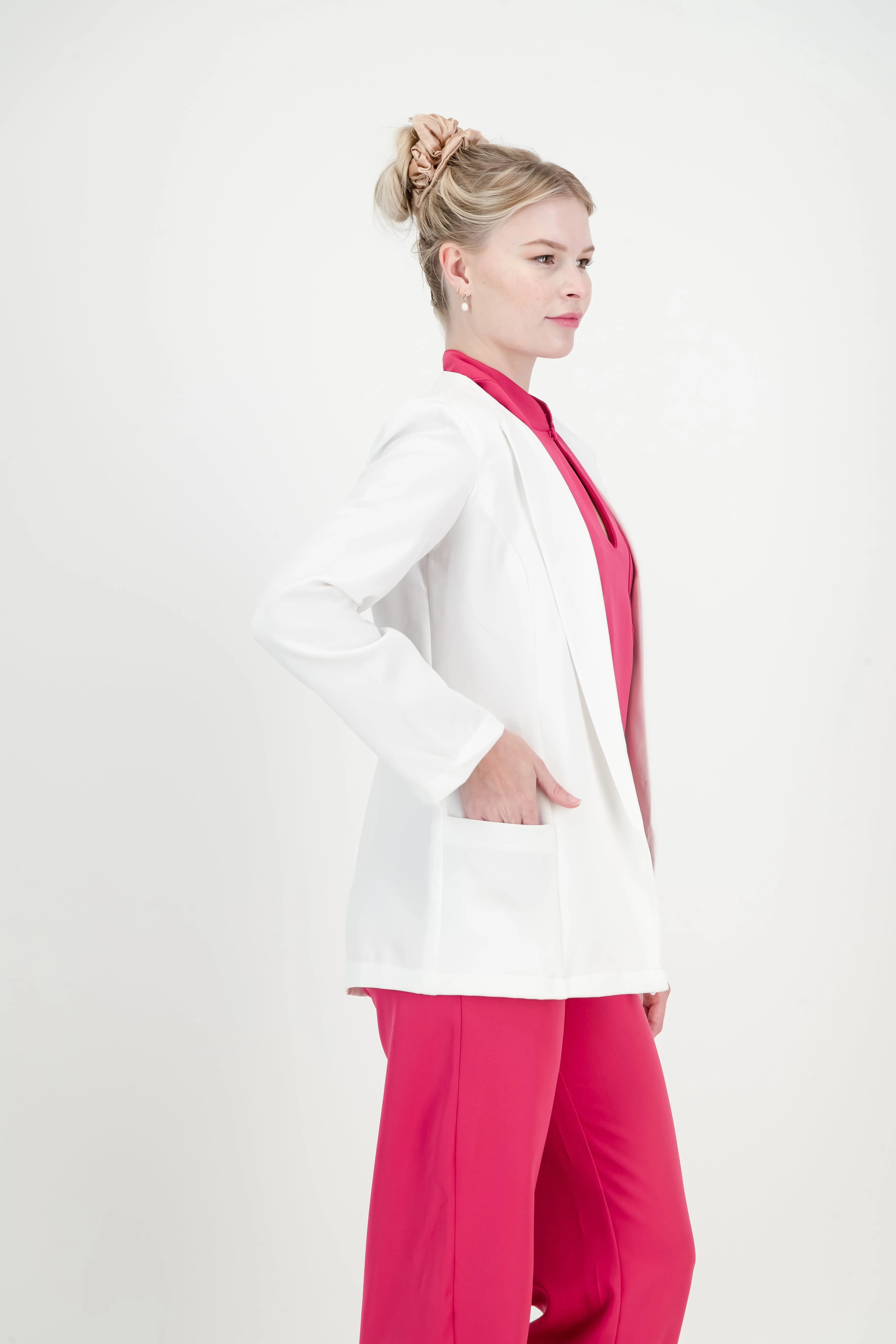 Women's Blazer - White