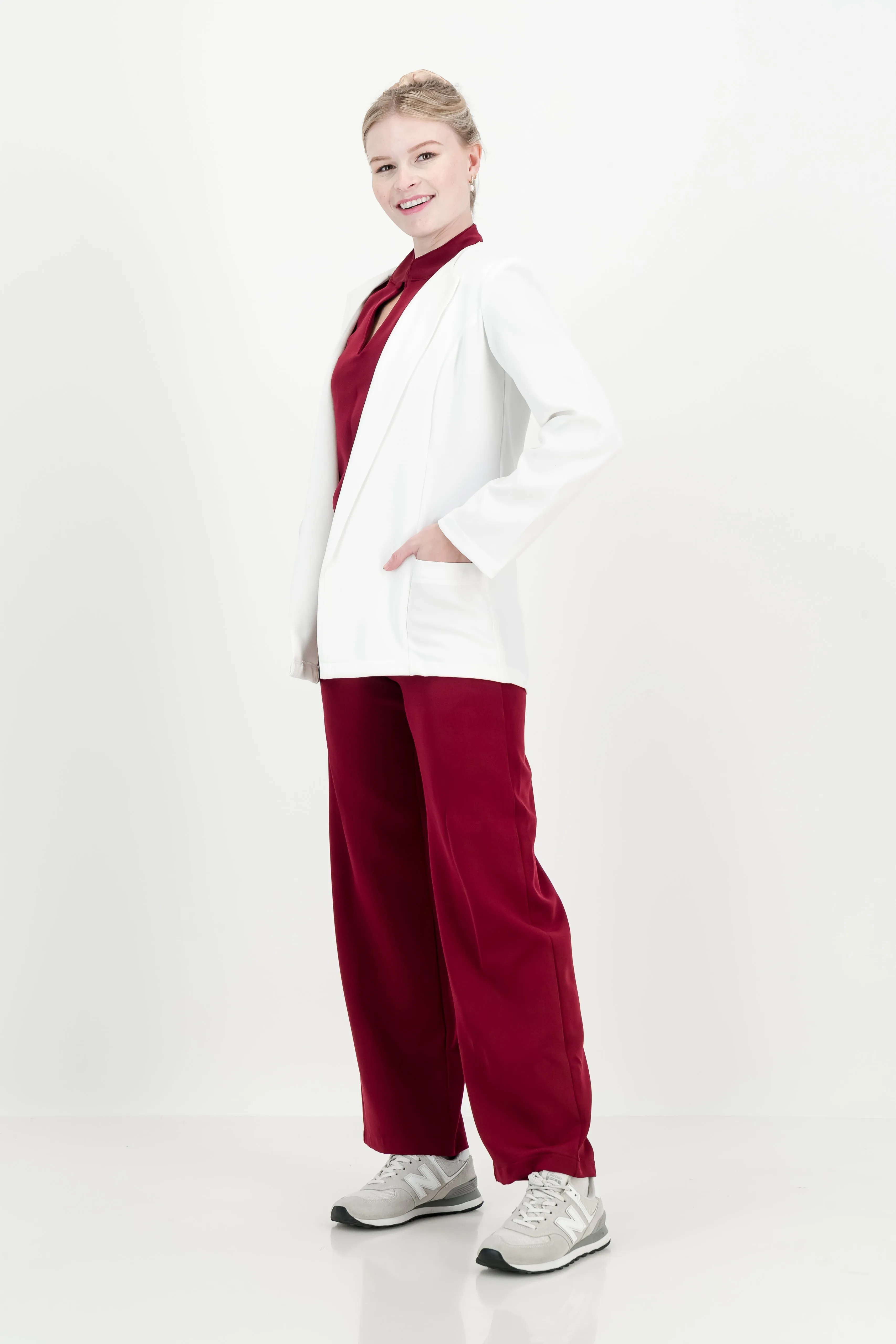 Women's Blazer - White