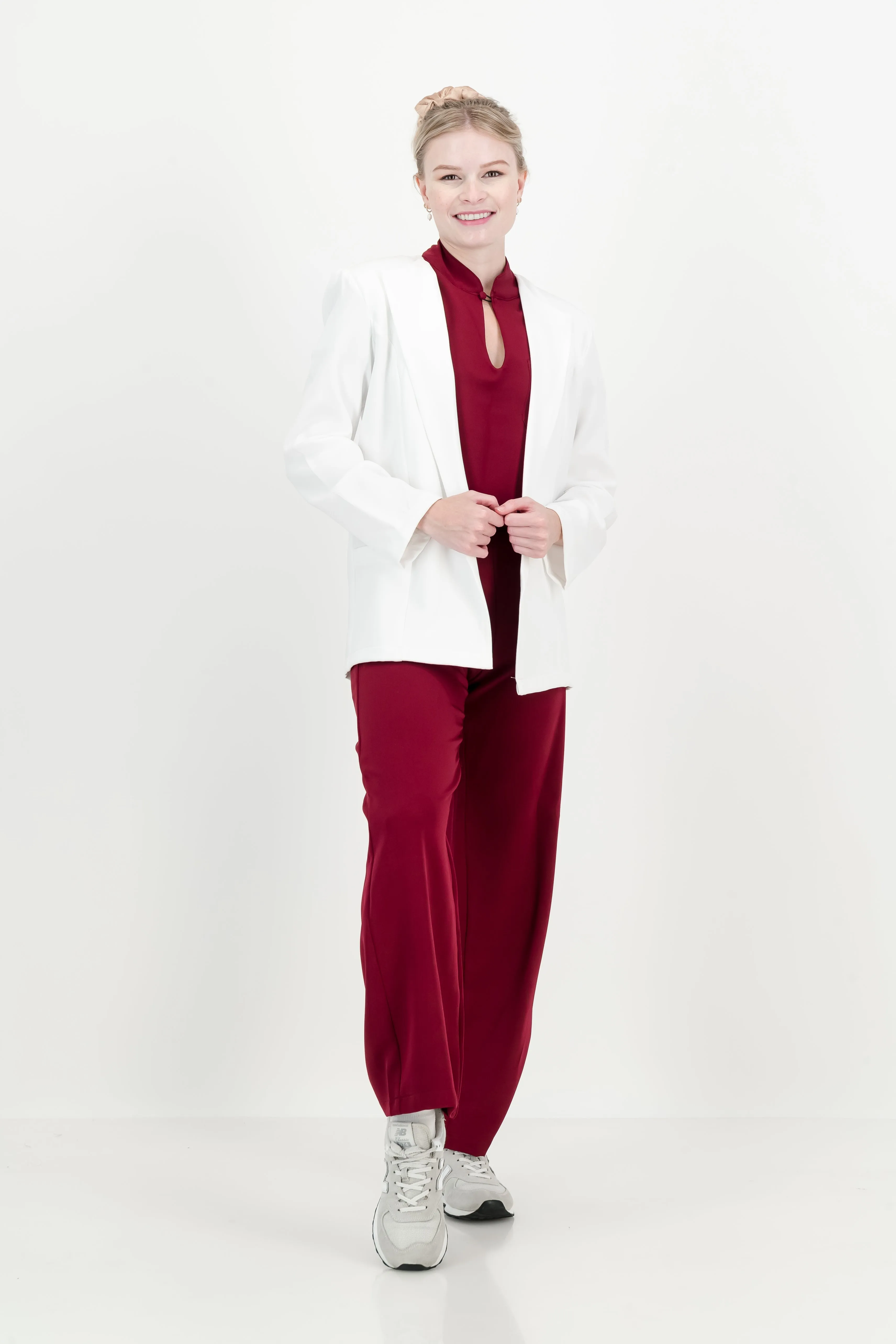 Women's Blazer - White