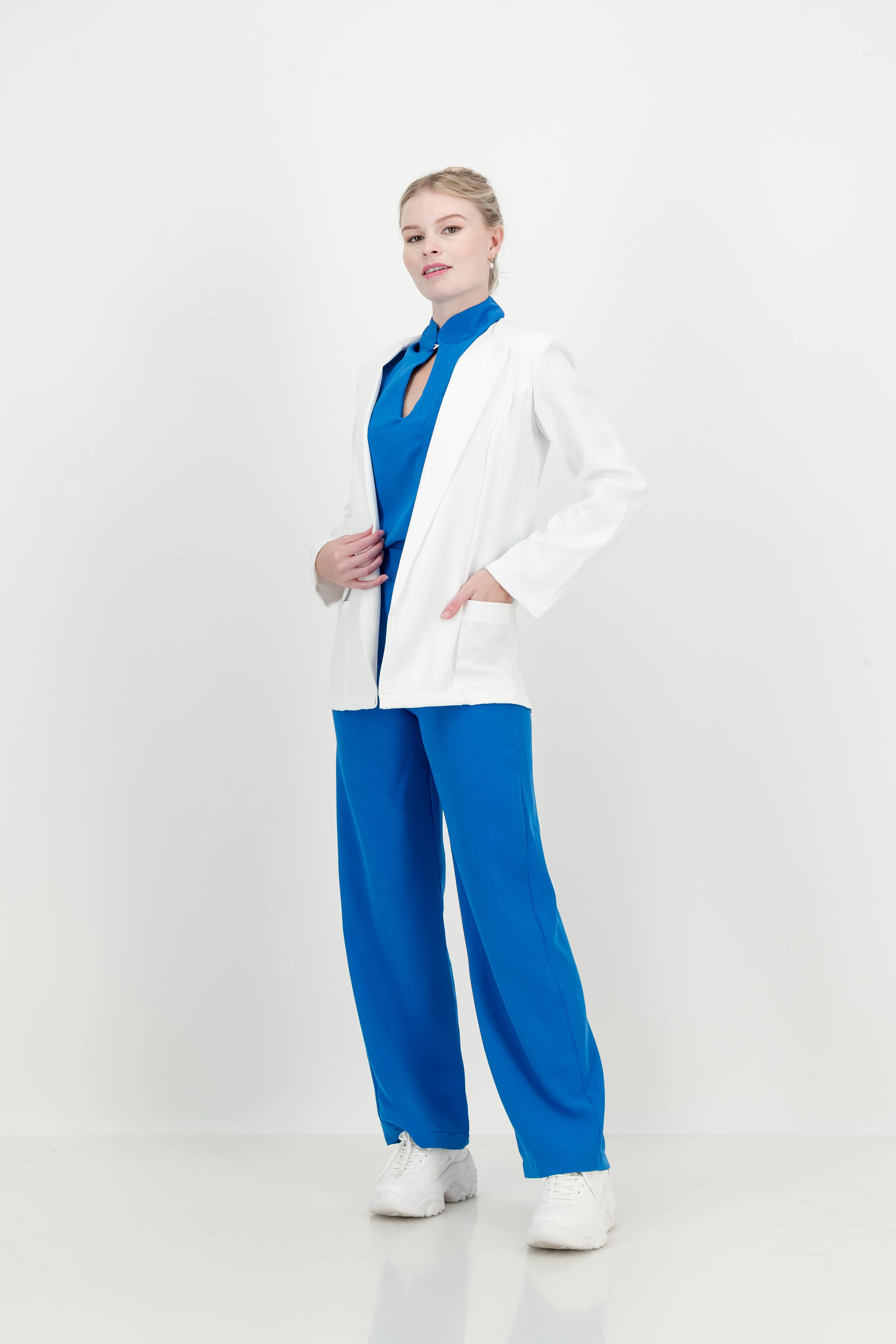 Women's Blazer - White