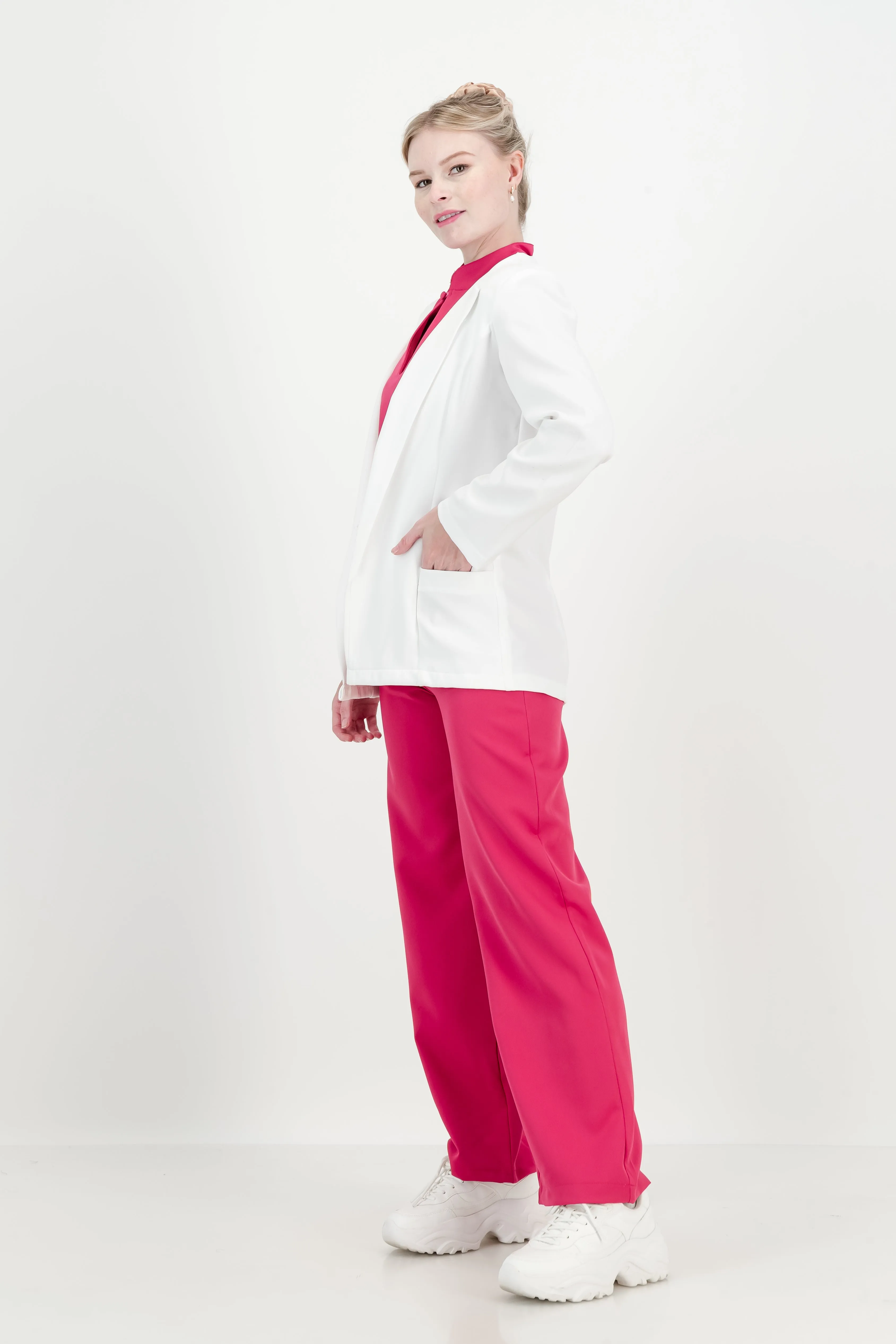 Women's Blazer - White