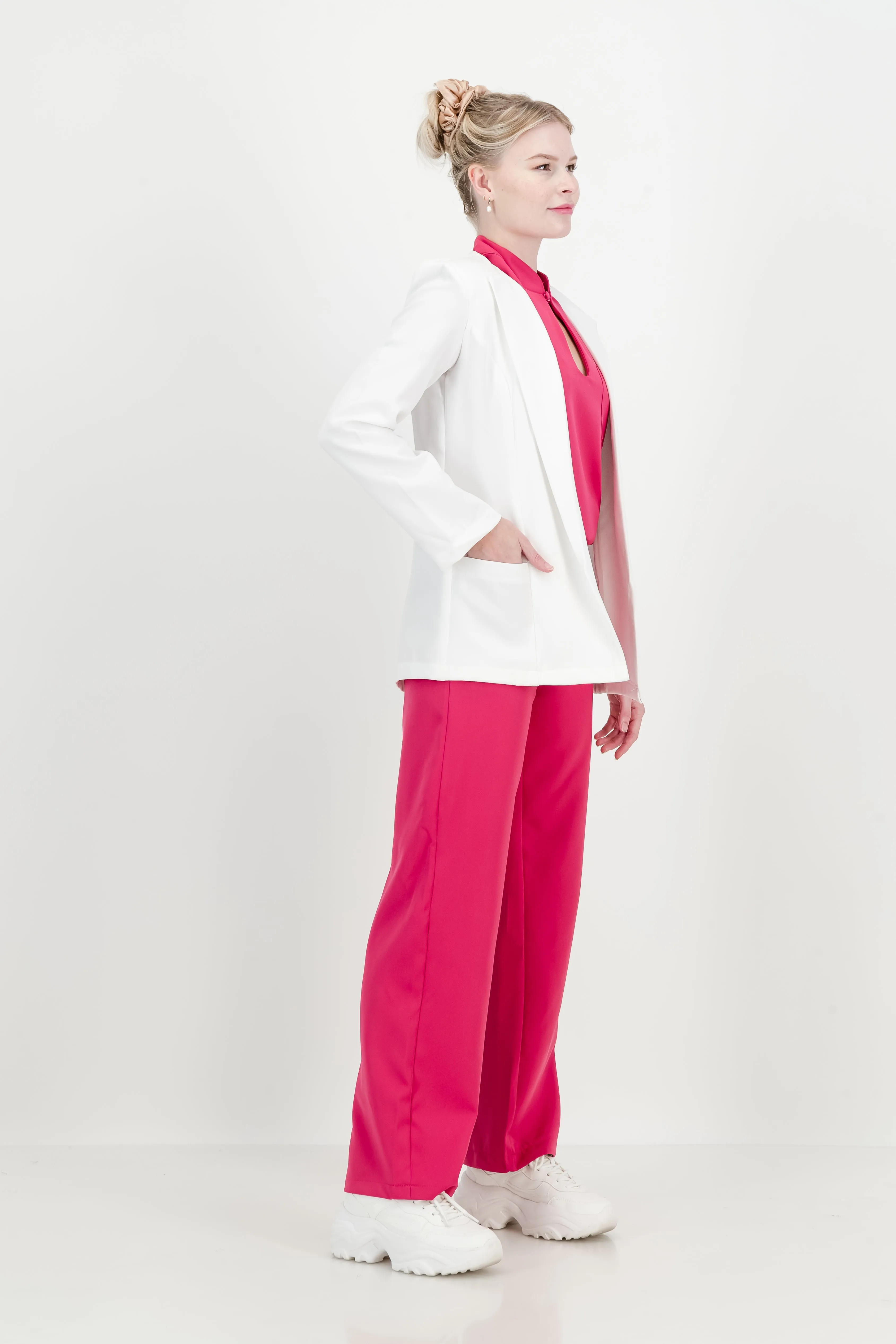 Women's Blazer - White