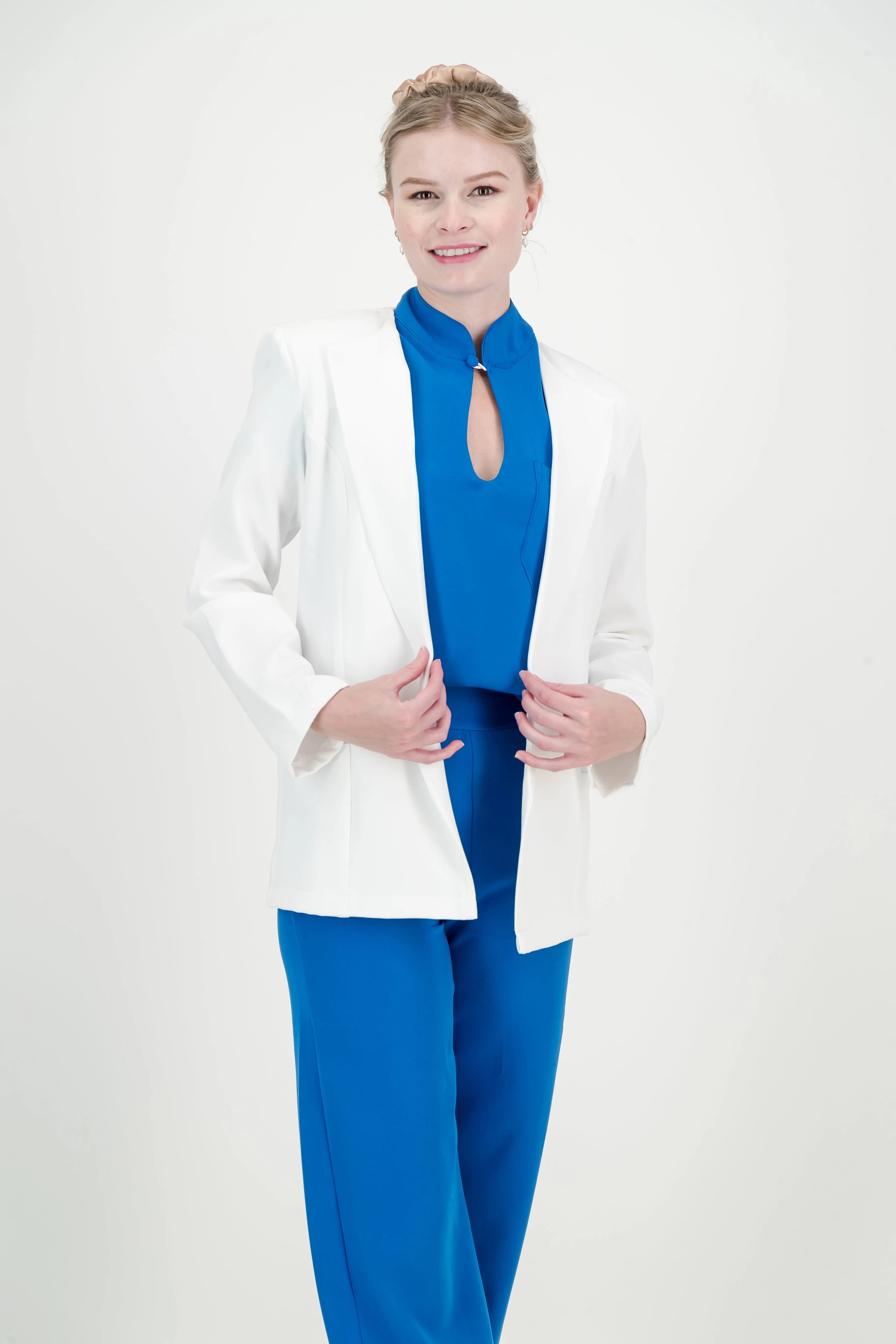Women's Blazer - White