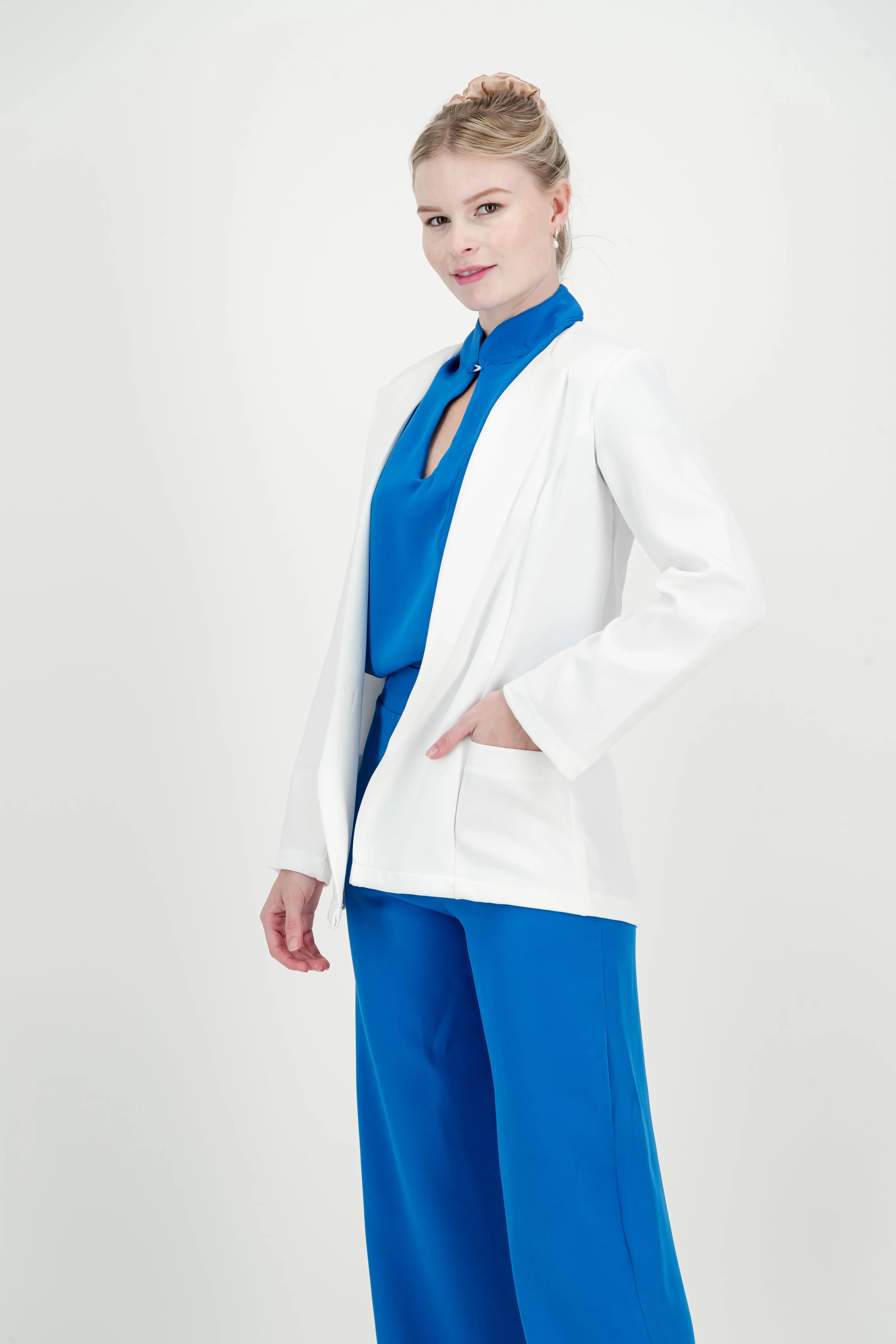 Women's Blazer - White