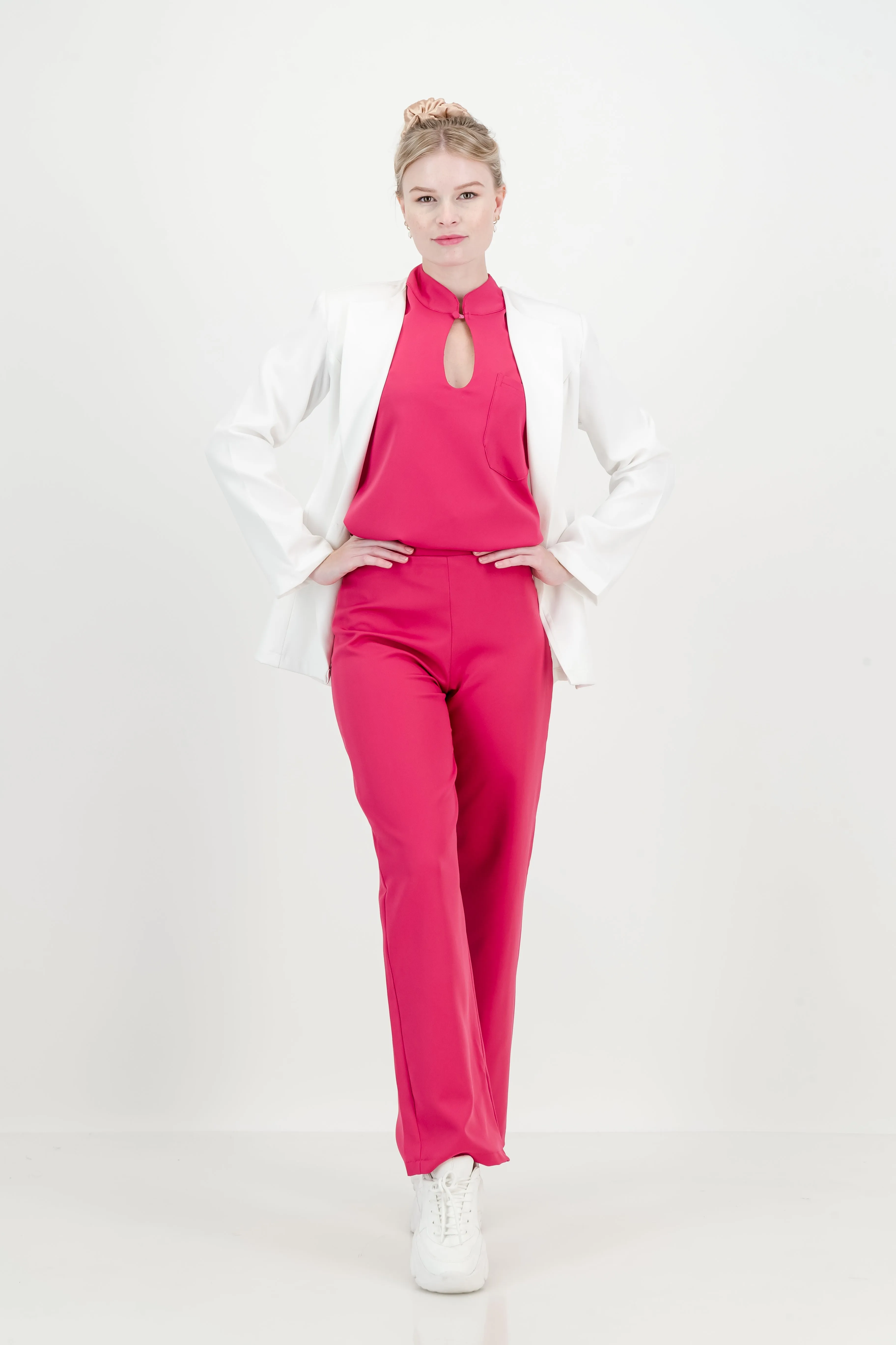 Women's Blazer - White