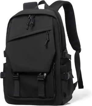 Women's Casual Double Shoulder Backpack Simple Design Multifunctional Storage Large Capacity Backpacks