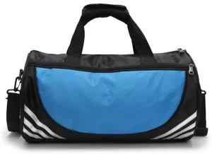 Women's Custom Logo Fitness Sports Outdoor Portable Travel Bag Ultralight Backpacks (Blue)