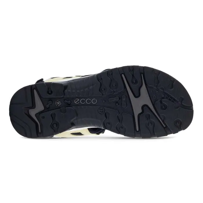 Womens Ecco Yucatan in Straw/Shadow White
