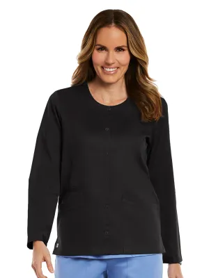 Women's Three-Pocket Round Neck Jacket