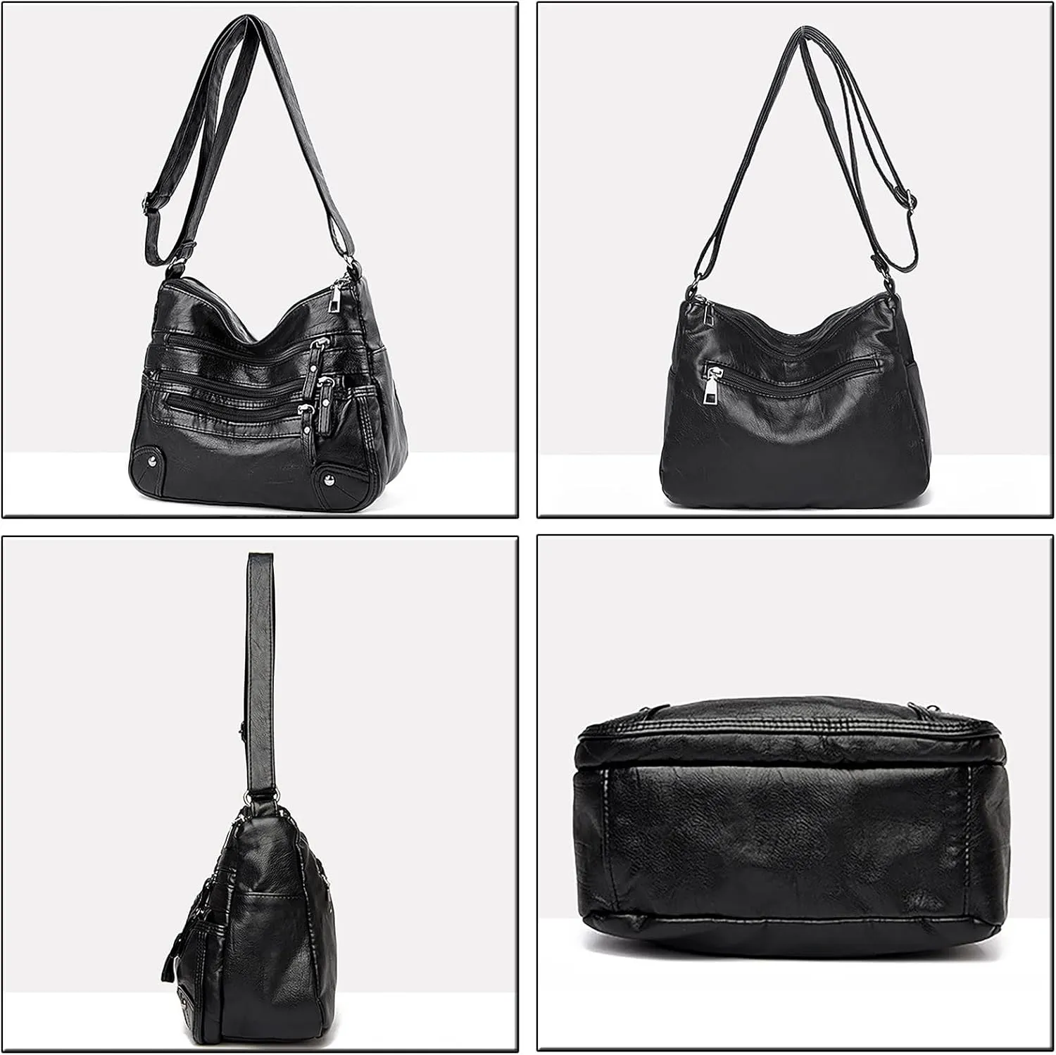 Women's Tote Bag Bags Large Tote Bag Carry All Bag Top Handle Hobo Handbag Hobo, Silver