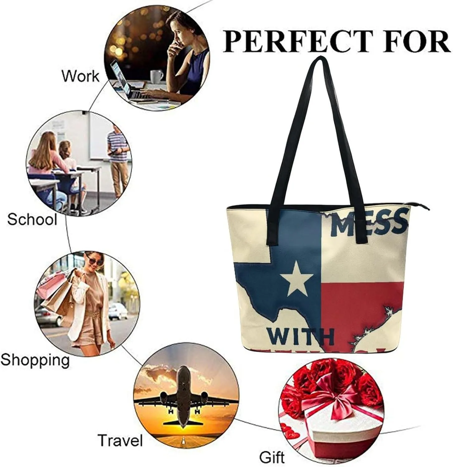 Womens Tote Laptop Bag Stylish Work Bag Travel Purse