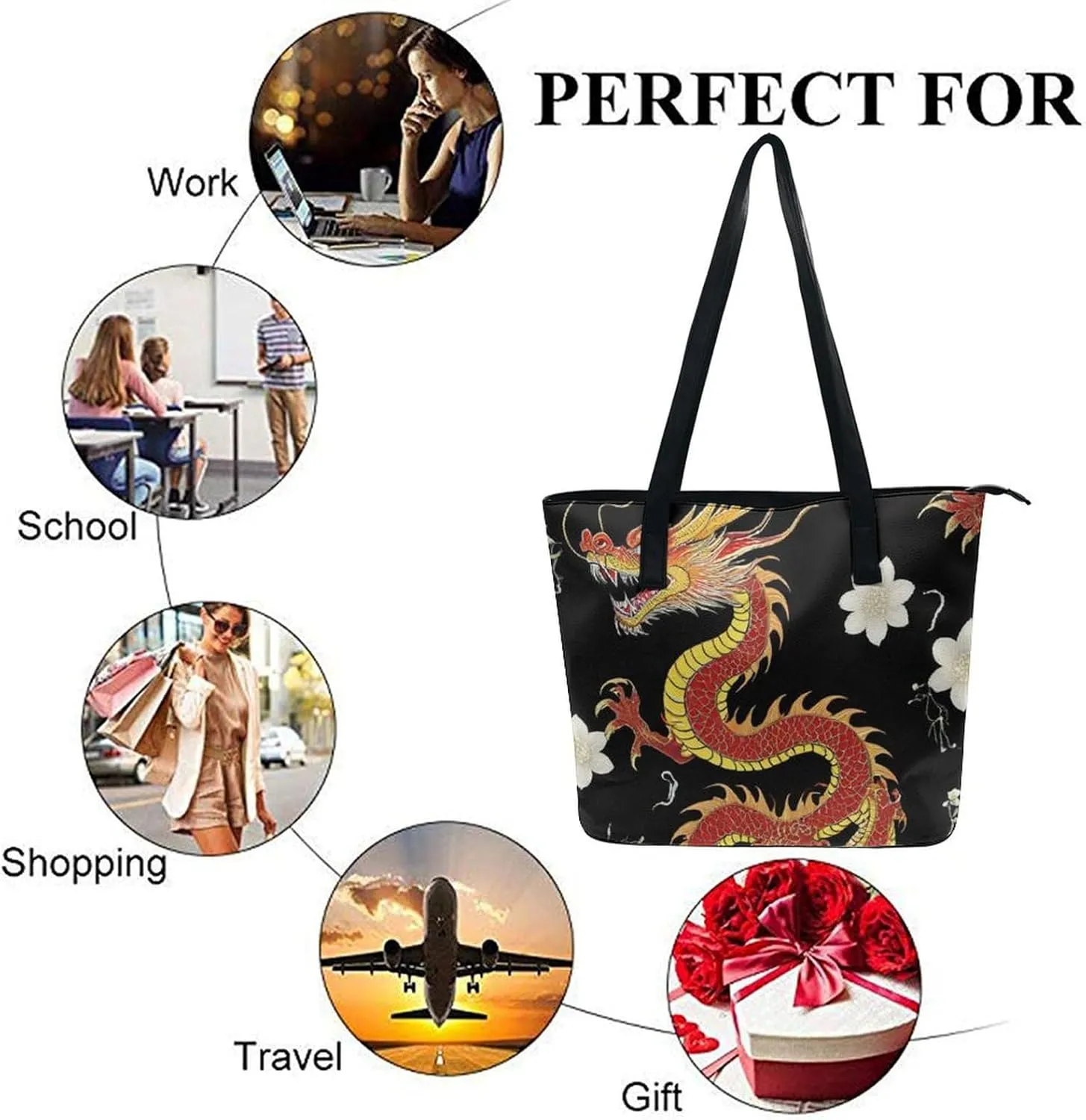 Womens Tote Laptop Bag Stylish Work Bag Travel Purse