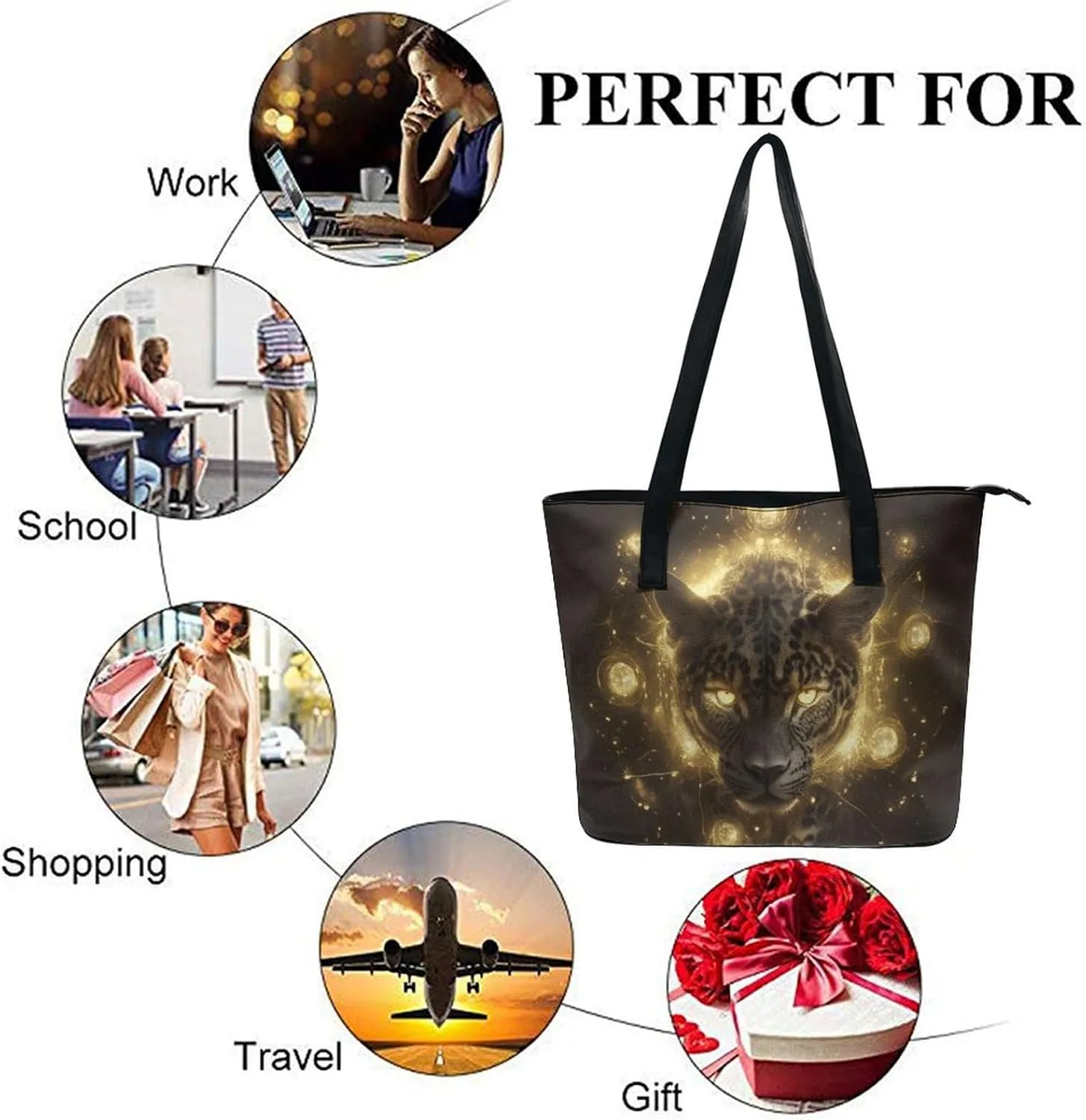 Womens Tote Laptop Bag Stylish Work Bag Travel Purse
