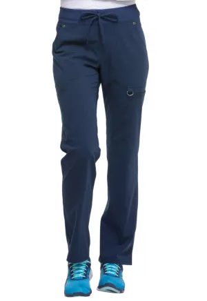 Xtreme Stretch - Mid Rise Rib Knit Waistband Pant