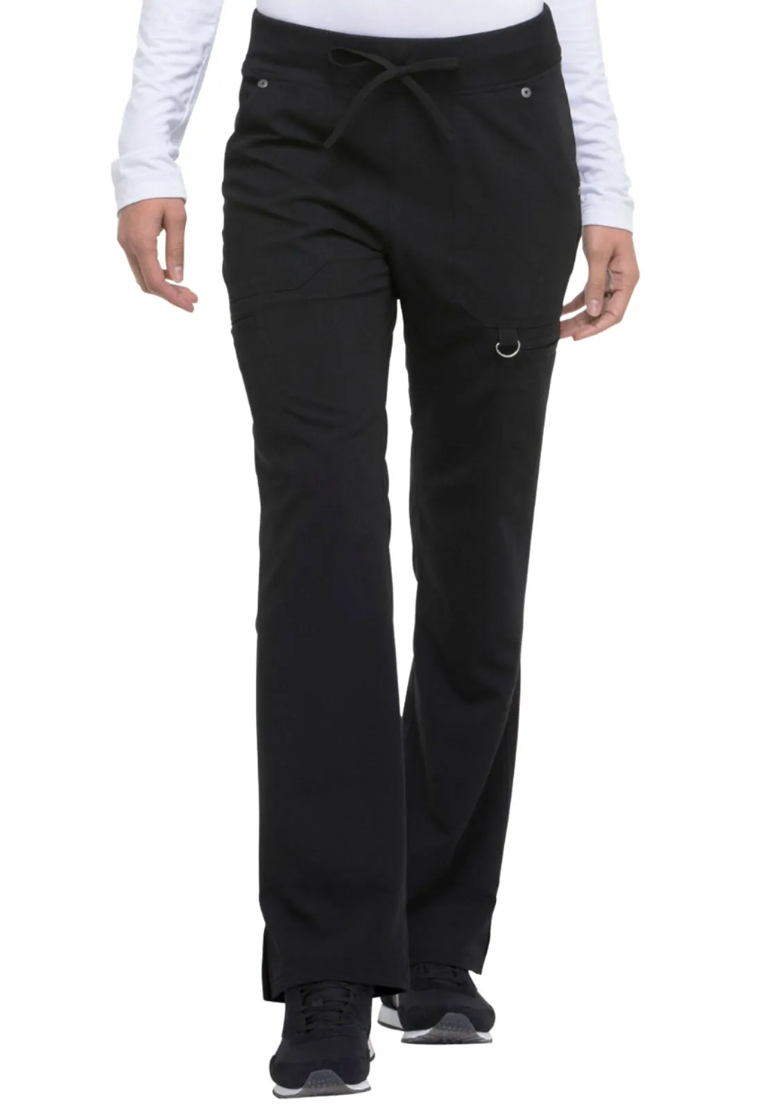 Xtreme Stretch - Mid Rise Rib Knit Waistband Pant