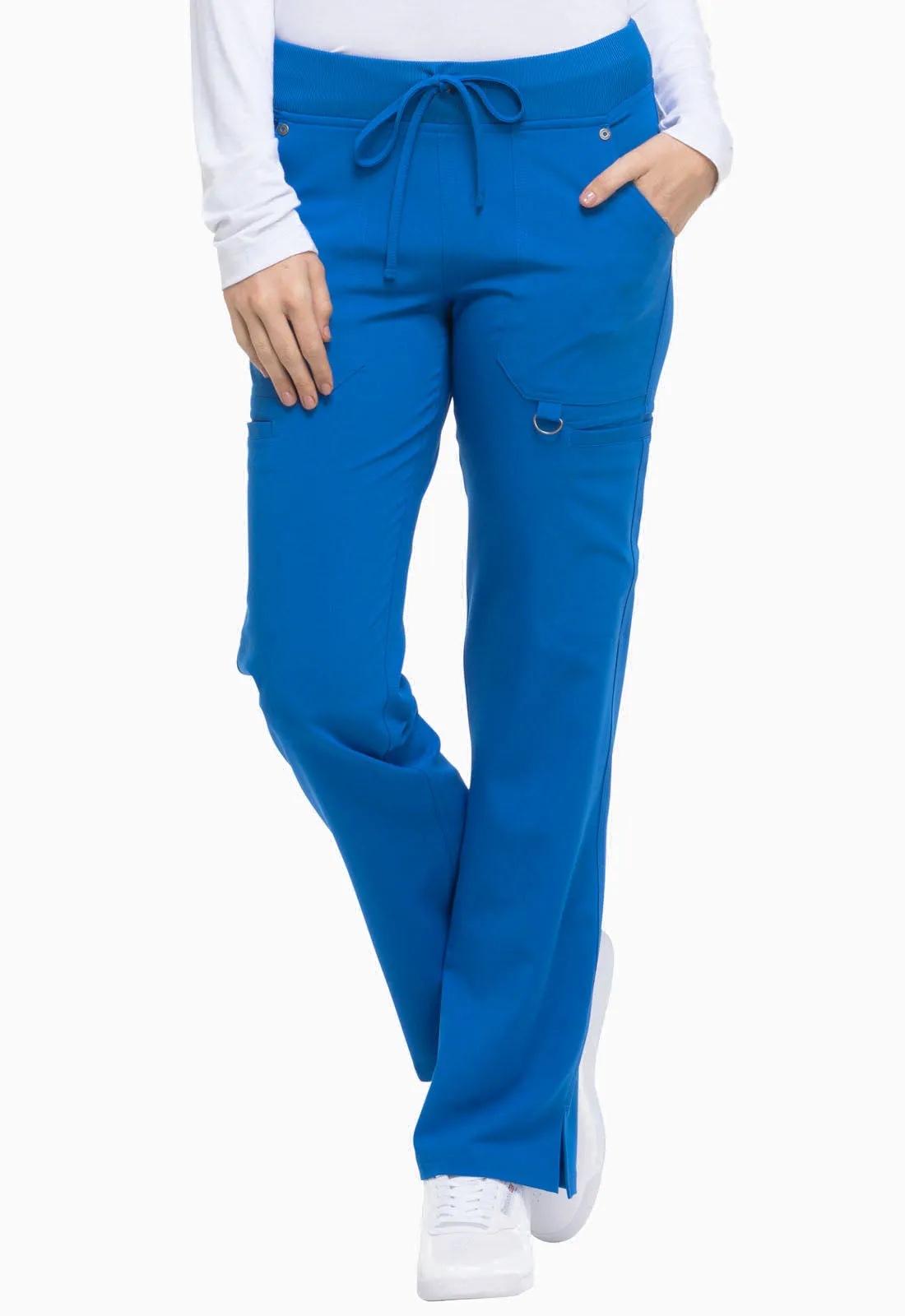 Xtreme Stretch - Mid Rise Rib Knit Waistband Pant