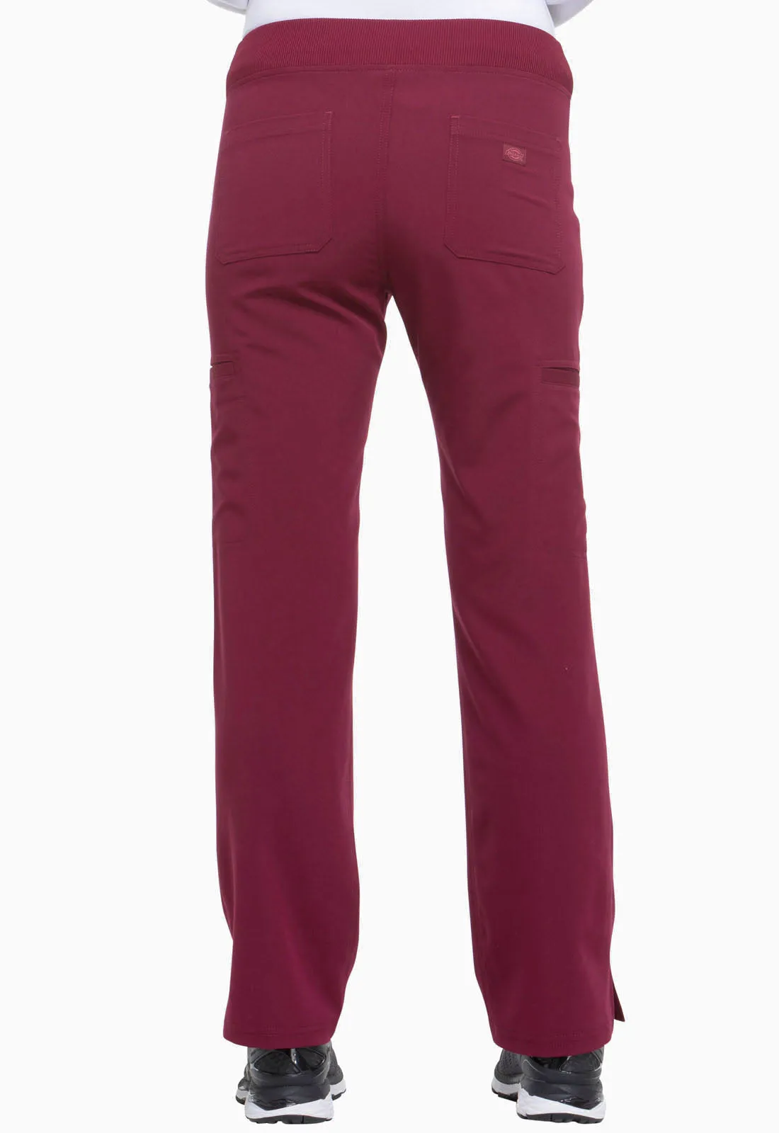 Xtreme Stretch - Mid Rise Rib Knit Waistband Pant