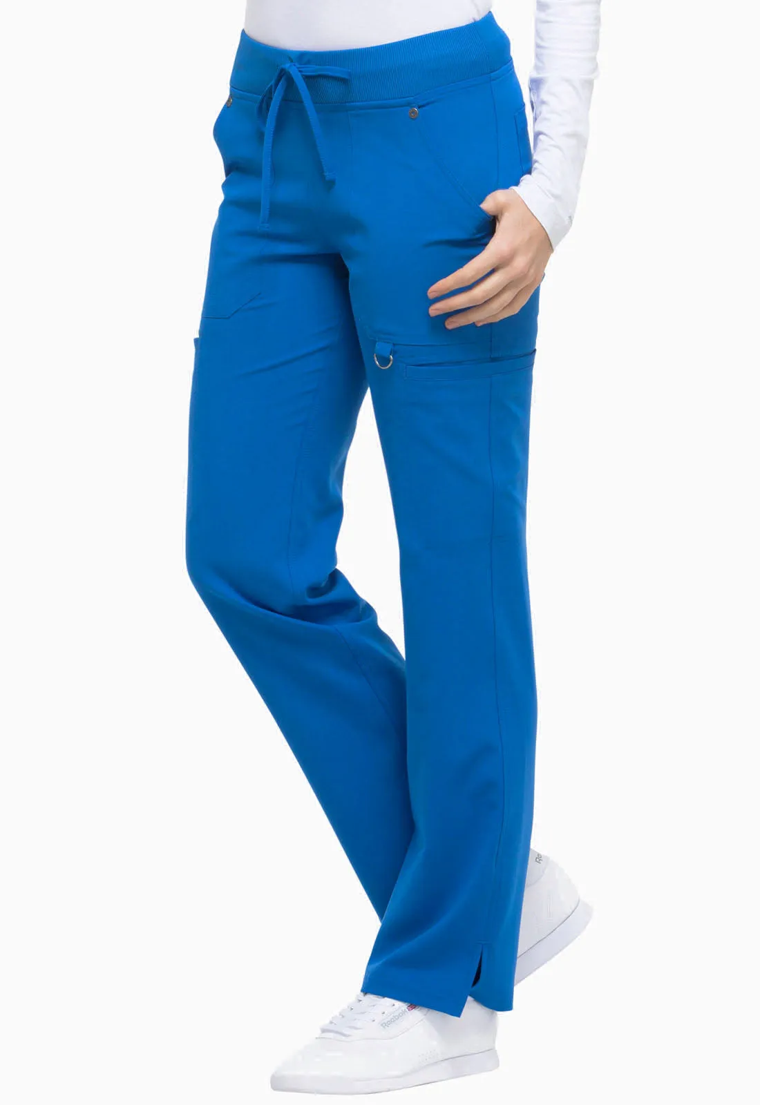 Xtreme Stretch - Mid Rise Rib Knit Waistband Pant