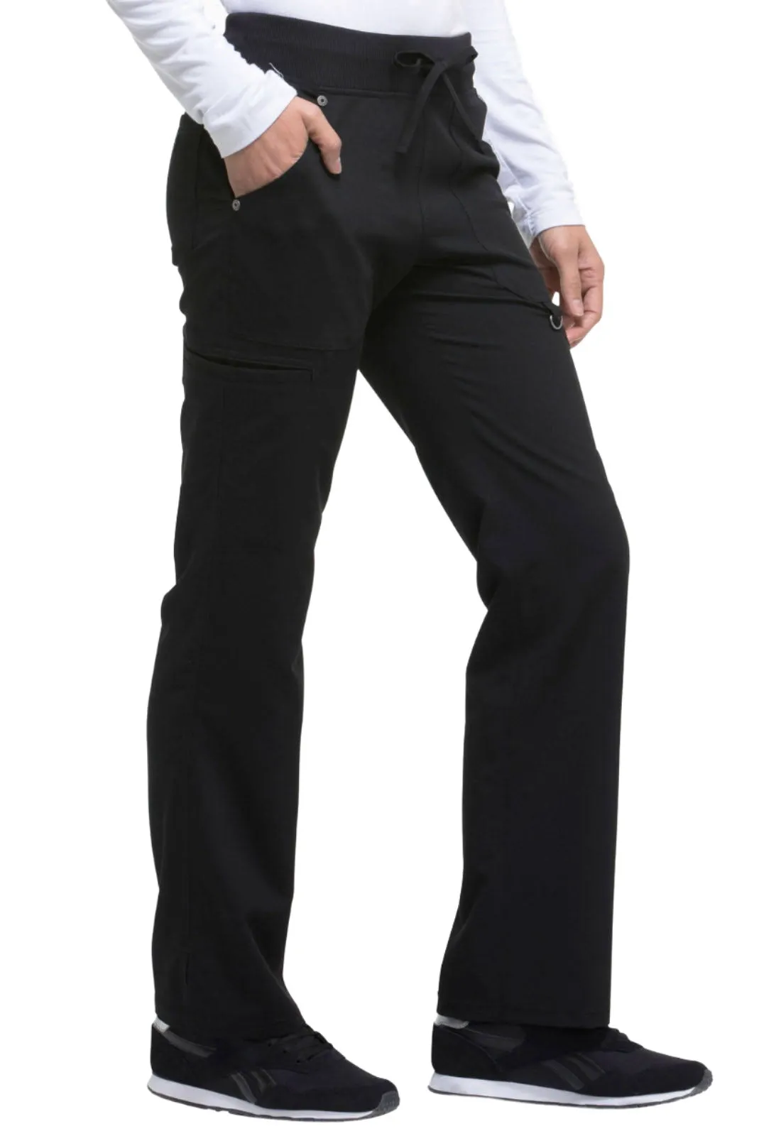 Xtreme Stretch - Mid Rise Rib Knit Waistband Pant