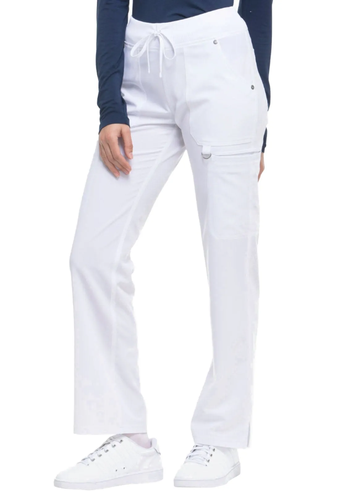 Xtreme Stretch - Mid Rise Rib Knit Waistband Pant